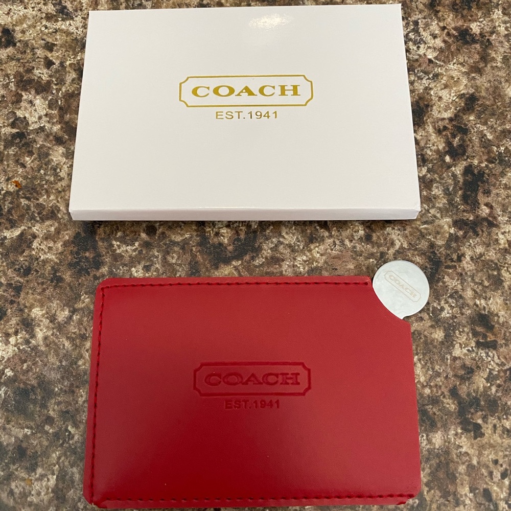 Coach Pocket Mirror